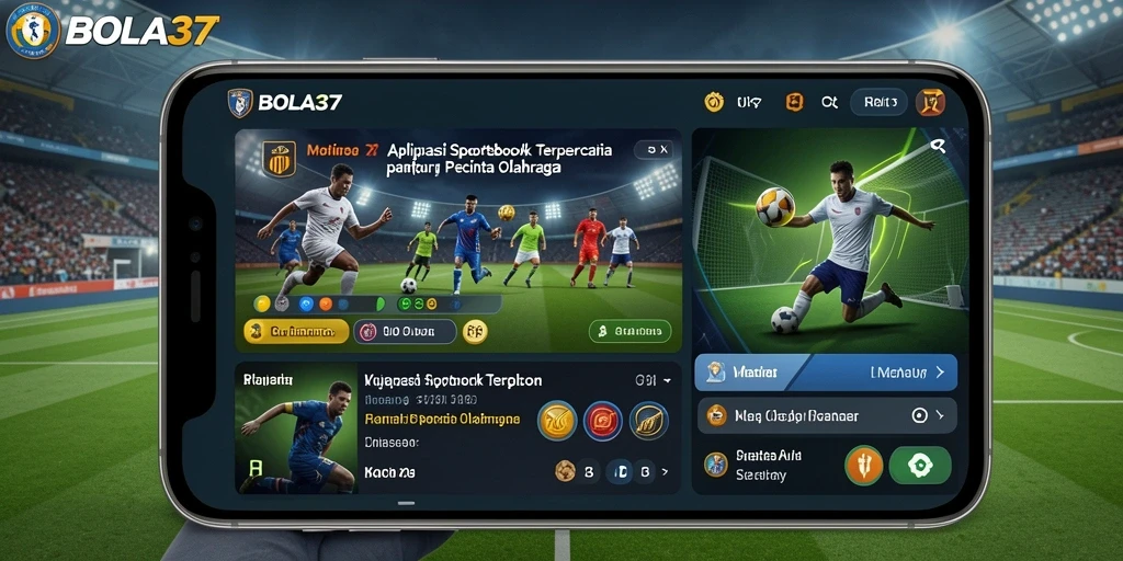 Tampilan menarik dari interface BOLA37 dalam taruhan olahraga.