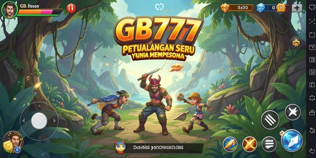 Tampilan gameplay GB777 yang memukau dalam petualangan mendebarkan.