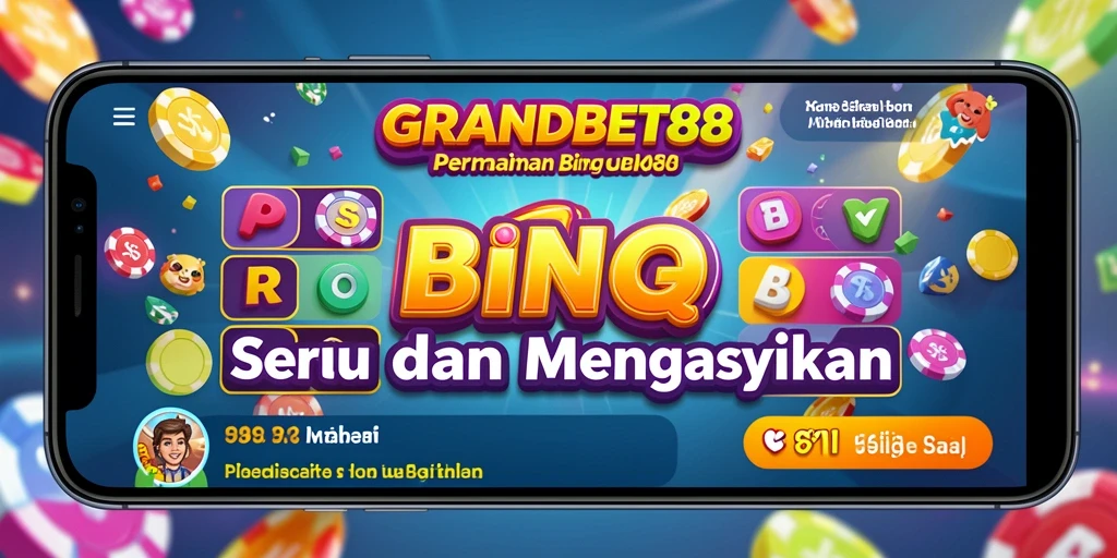 Tampilan gameplay Bingo yang mendebarkan dari GRANDBET88.