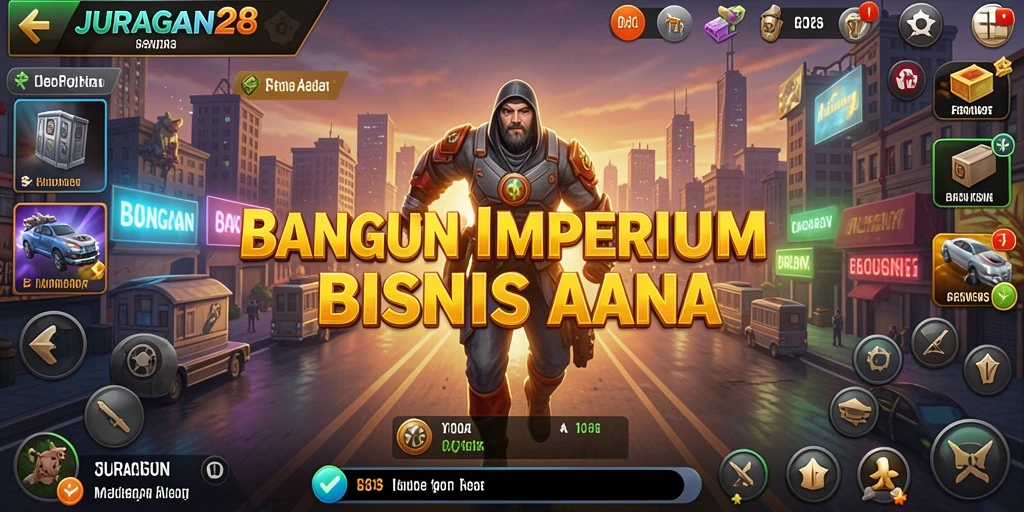 Tampilan gameplay JURAGAN28 yang menakjubkan dan interaktif.