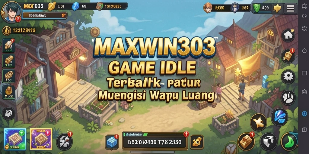 Screenshot MAXWIN303 menampilkan gameplay seru dan menarik dari game Idle.