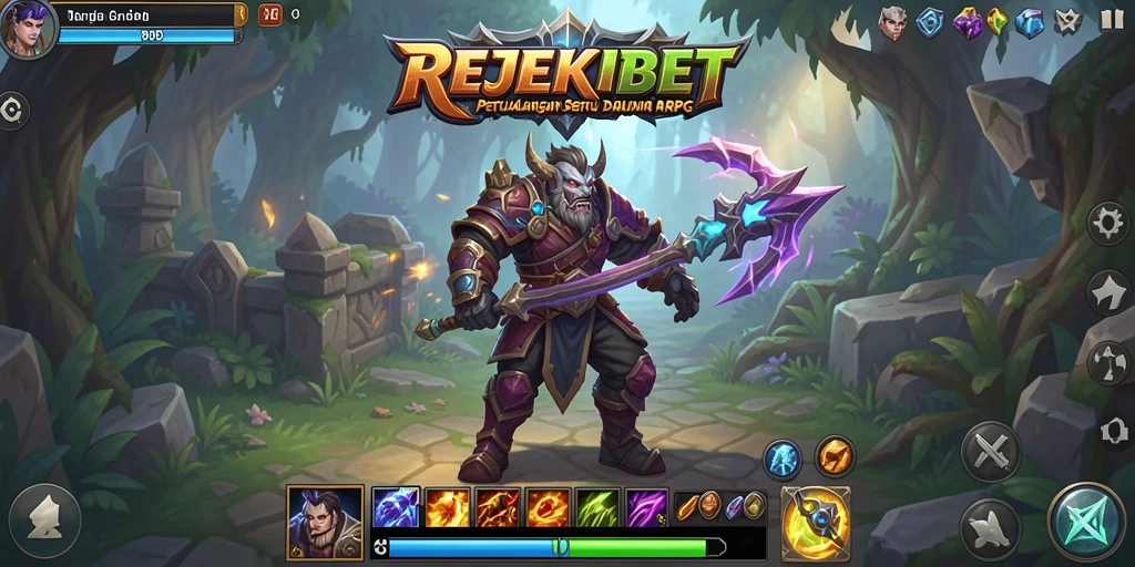 Gameplay seru dalam dunia ARPG REJEKIBET yang menegangkan.